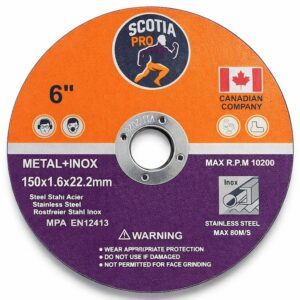 6″ Cut Off Wheels — 25 Pack Industrial-Grade Angle Grinder Metal Cutting Discs