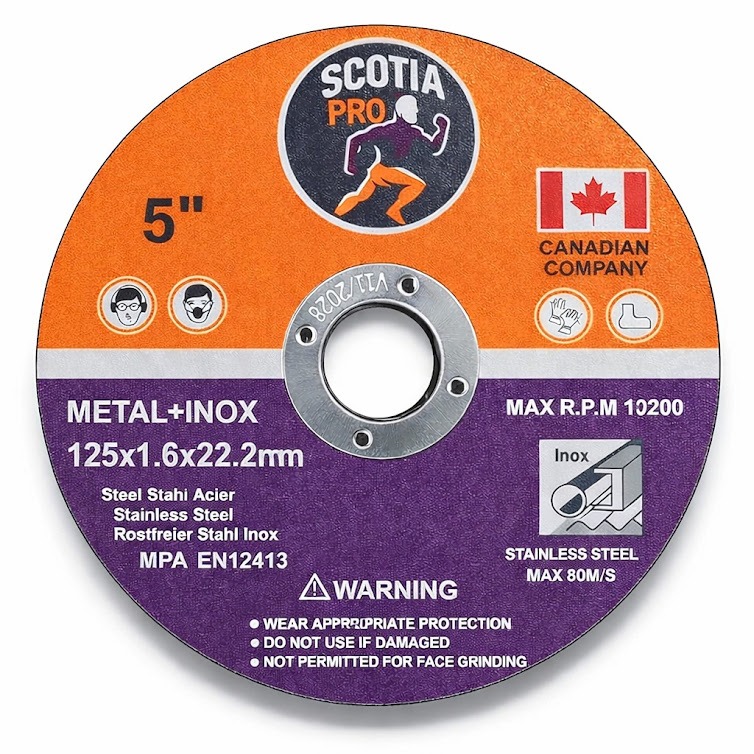 5″ Cut Off Wheels — 25 Pack Industrial-Grade Angle Grinder Metal Cutting Discs