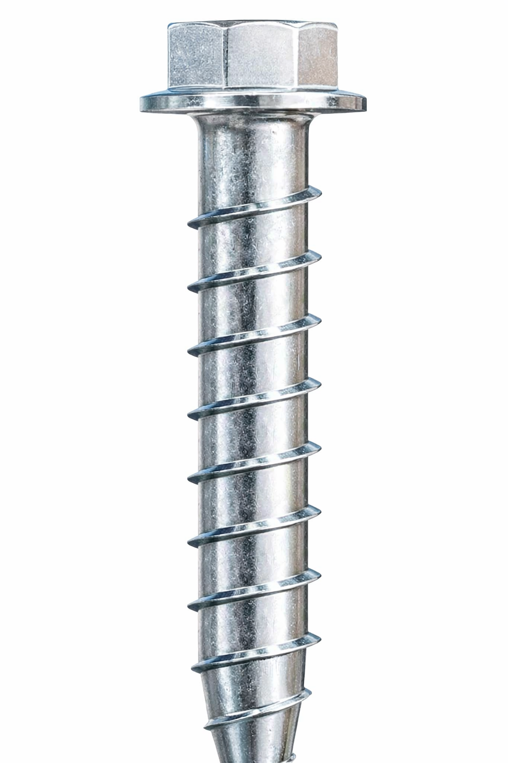 3/8x4 MegaBite Concrete Screws (25 Pack) Heavy Duty Masonry Anchors - Image 2