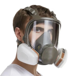 Full Face Respirator Mask – Spray Foam insulator, Dry Wall Sanding, Auto Body, Paint